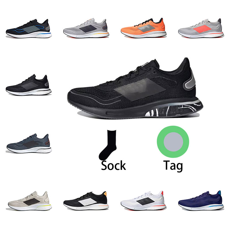 

Supernova Breathable Sneakers Red Black Orange Pink Gary Designer Walking Shoe For Men Women Fashion Trainers