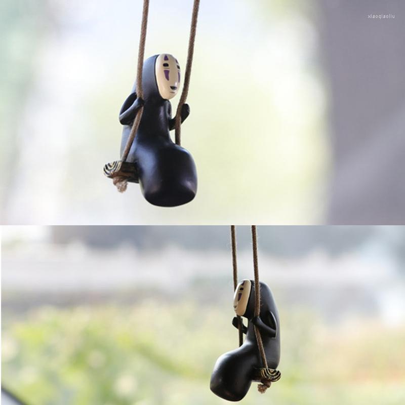 

Interior Decorations Faceless Male Car Ornaments Rearview Mirror Hanging Perfume Pendant Fragrance DecorationAccessories