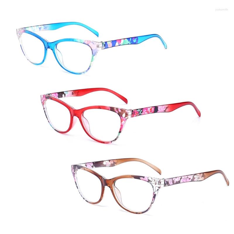 

Sunglasses Cat Eye Women Reading Glasses Mens Resin Anti Fatigue Reading-glasses Brand Women's Transparent Spectacles