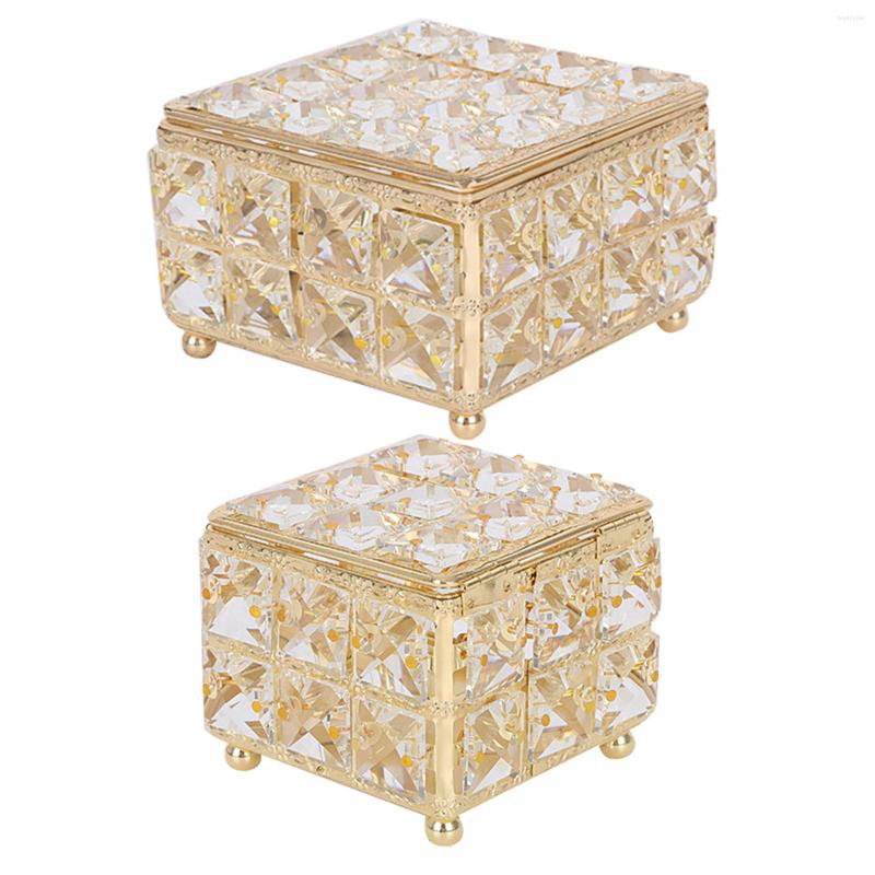 

Watch Boxes Jewelry Trinket Box Keepsake Earring Holder Display Organizer Decor