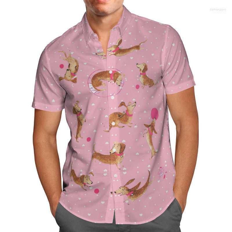 

Men' Casual Shirts Men' Pink Anime 3D Beach Hawaii Shirt 2022 Summer Breathable Short Sleeve Streetwear Oversized 5XL, Shirt 06