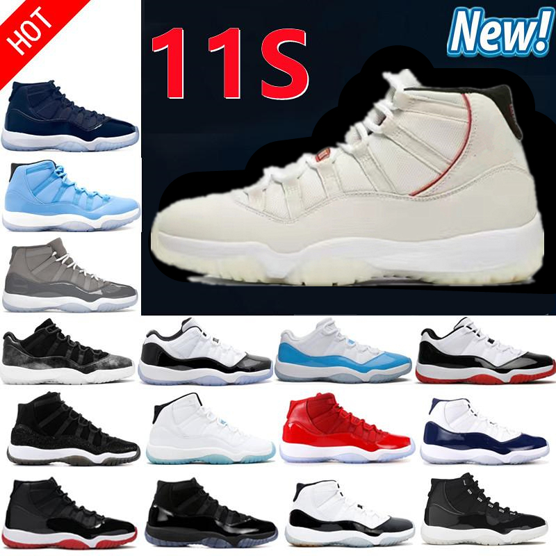 

Jumpman XI 11 11s Men Women Basketball Shoes Cherry Pure Violet Cool Grey Bred 25TH Anniversary Concord Pantone Gamma Sports Legend Blue Casual Trainers Sneakers, 10