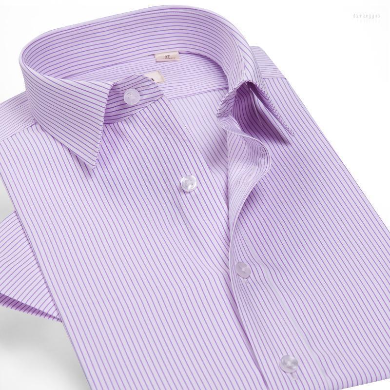 

Men's Casual Shirts Deepocean Shirt Men Short Sleeve Plus Size Tops Slim Fit Cotton Clothing Silk Striped DaDDX85511S Men's, Daddx85512s