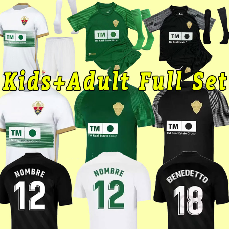

2022 2023 Elche soccer jerseys Raul Guti Lucas Boye Ivan Marcone Fidel Guido Carrillo football shirt /23 Enzo Roco Pere Milla camisetas de futbol Men Aduld kids child, Away+patch