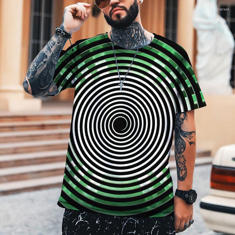 

Men' T Shirts KYCK Brand T-shirt Three-dimensional Color Swirl 3D Printing Street Harajuku Clothing Trendy Fashion O-neck Top 9XL, Dyp-1657