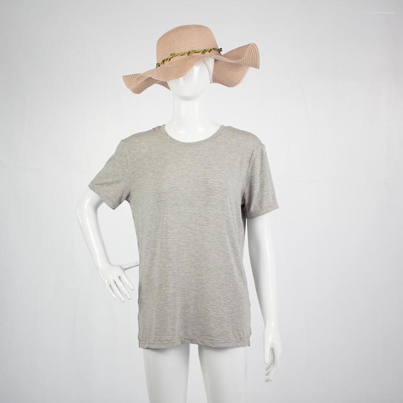 

Women's T Shirts BLOCK EMF Protection T-Shirt Antibacterial Radiation Anti RF Safe Protective Clothing Shielding, Gray