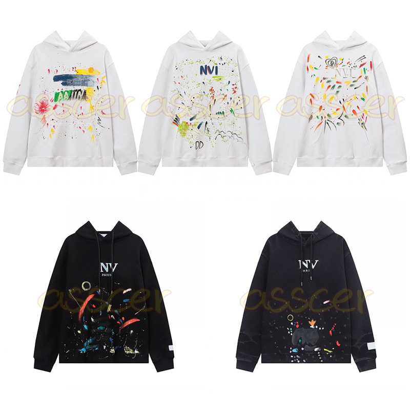 

High Street Mens Autumn Hoodies Designer Womens Casual Print Hooded Sweater Couples Fashion Brand Clothing Size S, 9091#01