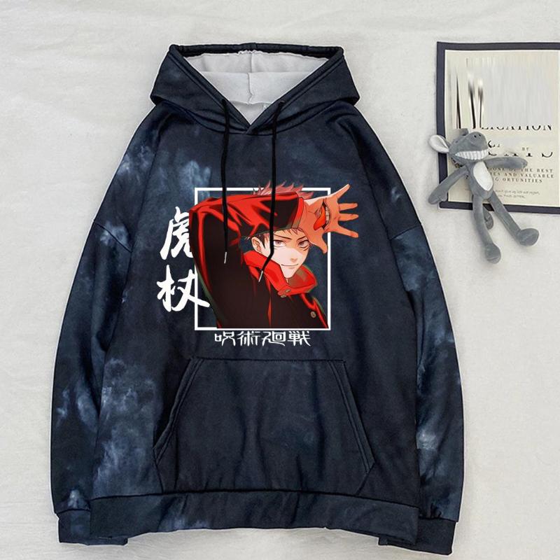 

Men's Hoodies Jujutsu Kaisen Winter Women's/man's Casual Hoodie Anime Sweatshirt Plus Pocket Flee, Pink
