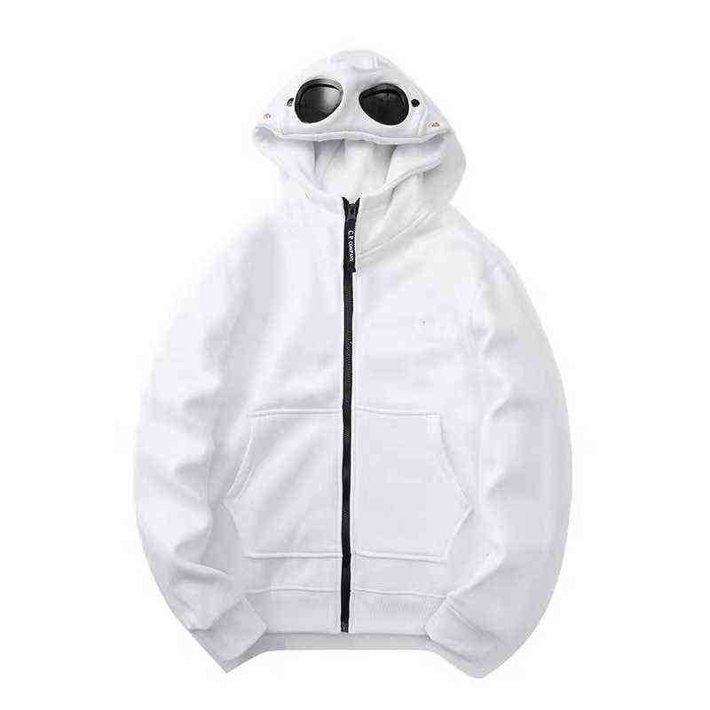 

Mens sweater designer hoodie sweaters street hip-hop lens Cp cardigan sweatshirt pure cotton warm oversize coat 12