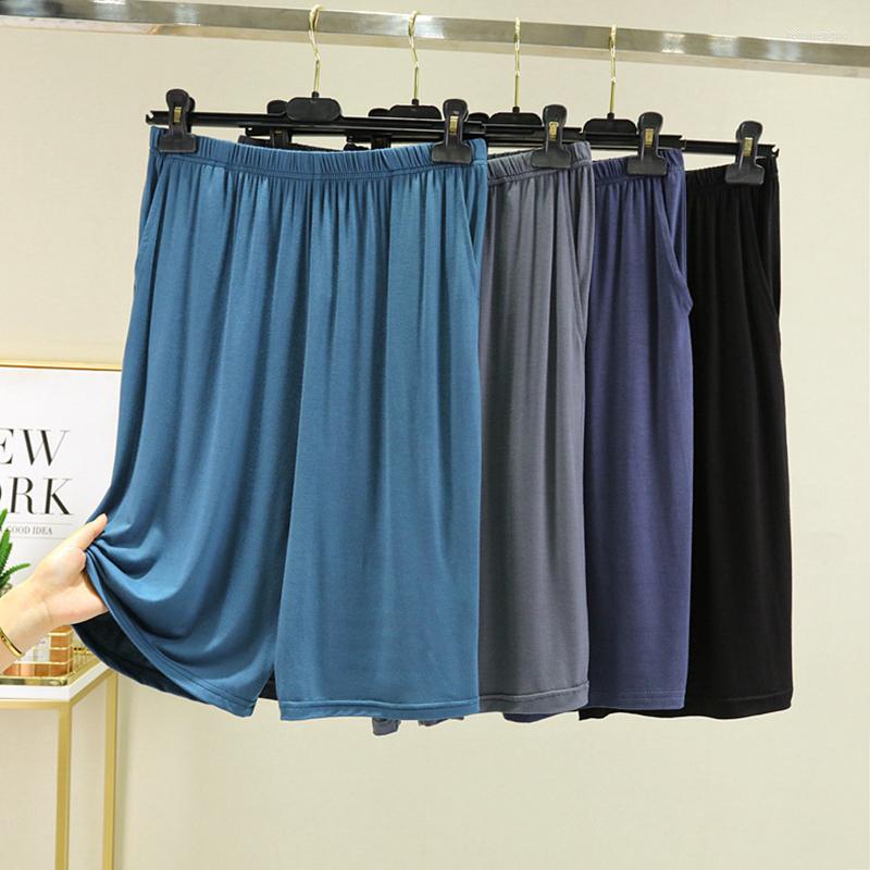 

Men's Sleepwear Men's Loose Modal Casual Shorts Summer Plus Size Slim Five-point Pants Can Be Worn Outside Home Clothes High Waist Thin