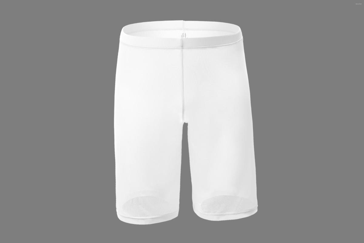 

Men's Sleepwear Men's And Women's Sexy Panties Mesh Gauze Pants Hollow Sailor Breathable Ultra-thin, White