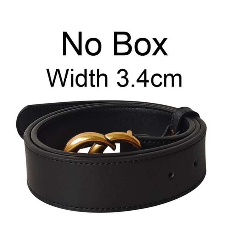 

Fashion Classic Men Designer Belts Womens Mens Casual Letter Smooth Buckle Luxury Belt 20 colors Width 2.0cm 3.4cm 3.8cm, Belt + gift box