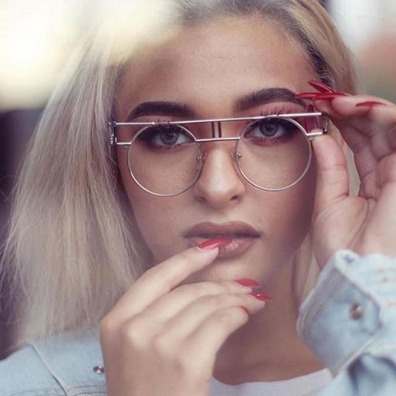 

Sunglasses Frames Gothic Steampunk Men Brand Designer Metal Optical Frame Sun Glasses Mens Fishing Coating Oculos Feminino