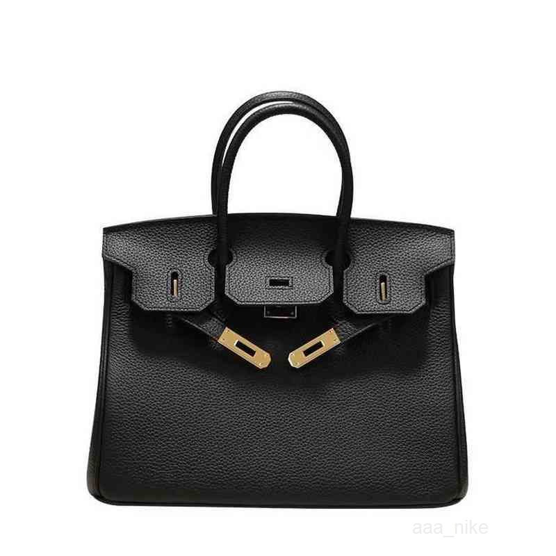 

Designer Handbags Herms Birkins Bags Factory Women's Tide Same Leather High-capacity Handbag Platinum Special PriceJC9R WFQS