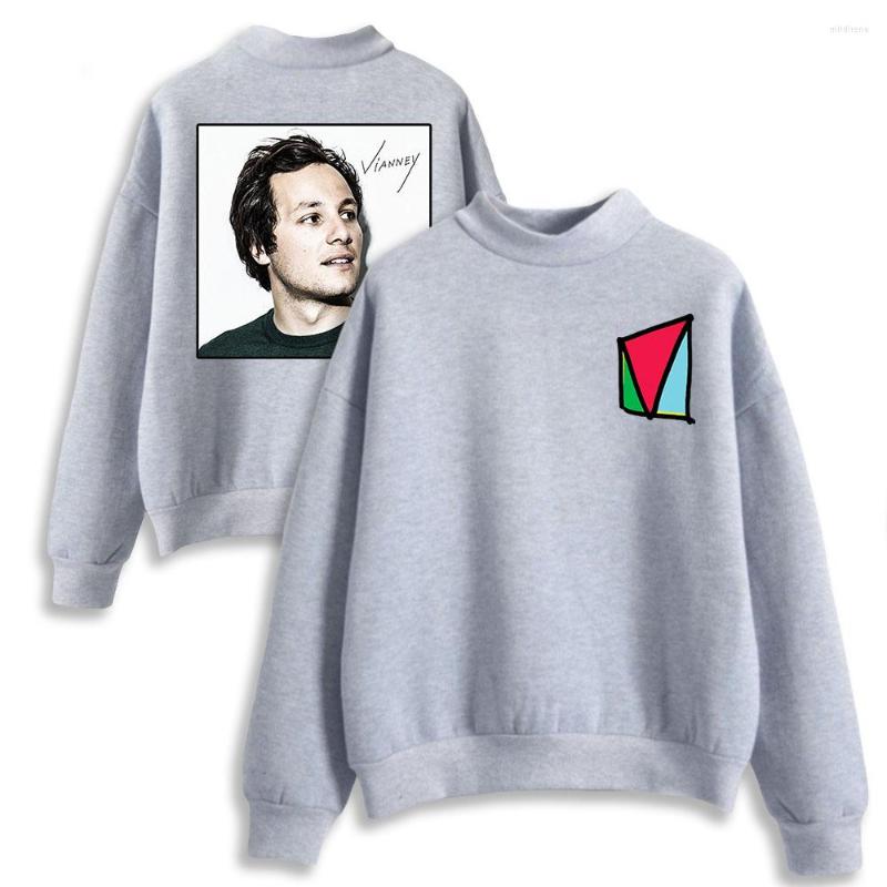 

Men's Hoodies WAWNI Vianney Turtlenecks Fashion Tops Thin Sweatshirt Casual Pullover Sweatshirts Cosplay Round Neck 2022, Pink