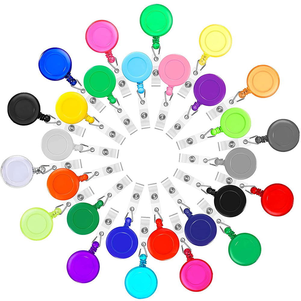 

Key Rings Colors Lot Retractable Id Badge Holder Reel Clips For Nurse Office Suppliers Drop Delivery 2022 Smtj4