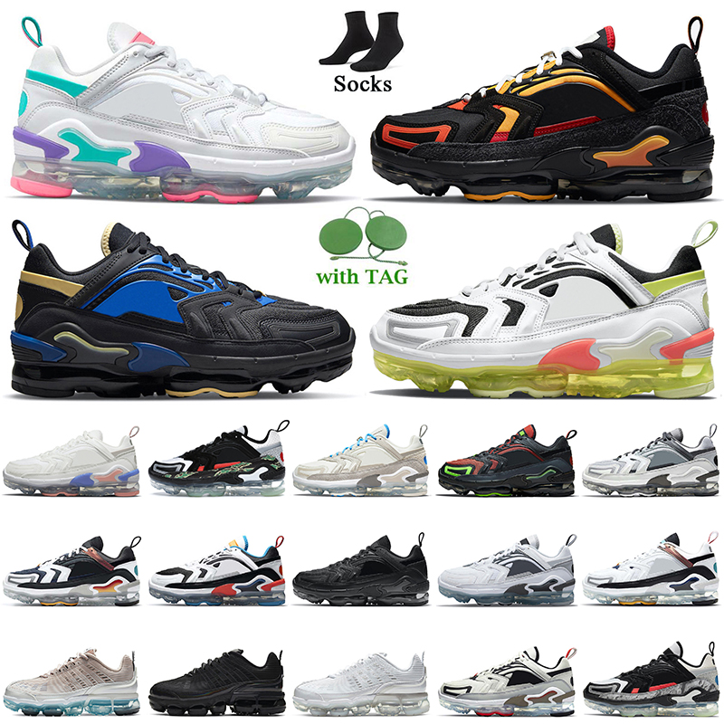 

With Socks 2022 Vapourmx 360 EVO Running Shoes For Women Mens Hyper Grape Redstone First Use Sand Evolution of Icons Bright Citrus Black White Grey Trainers Senakers, C46 barely volt 36-40