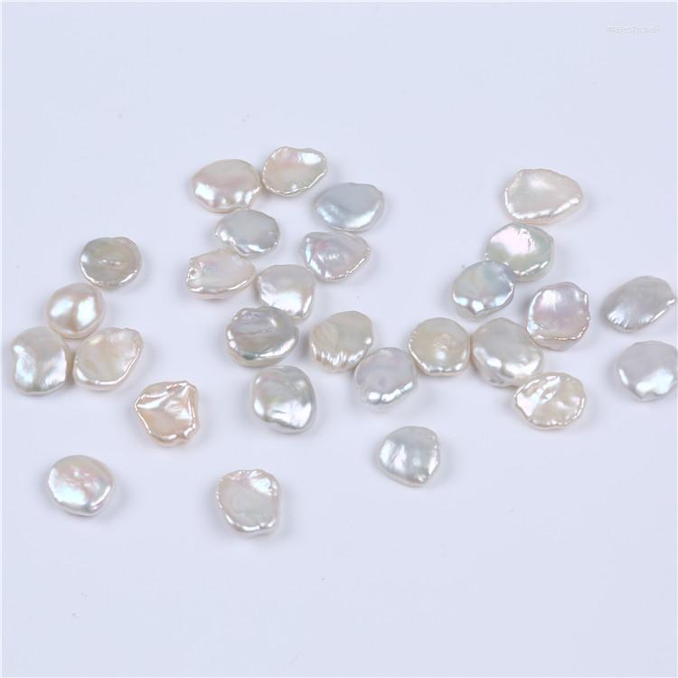 

Beads 12-14mm Natural Freshwater Real Pearls Keshi Irregular Shape Loose Pearl