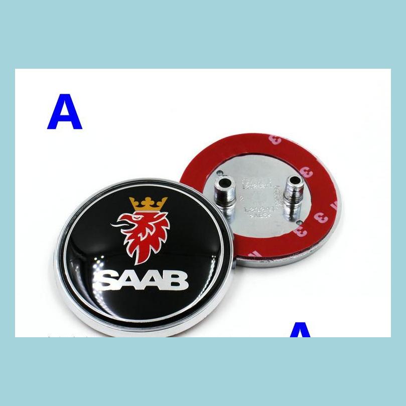 

Car Badges 68Mm For Saab 93 95 Rear Boot Badge Trunk Emblem Car Hood Ornaments 2 Pins Drop Delivery 2022 Mobiles Motorcycles Exterio Dhtvt