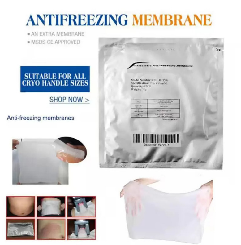 

Slimming Machine Antifreeze Membrane 110G 70G Antifreezing Anti-Freezing Pad Membranes For Fat Freezing L M S Size