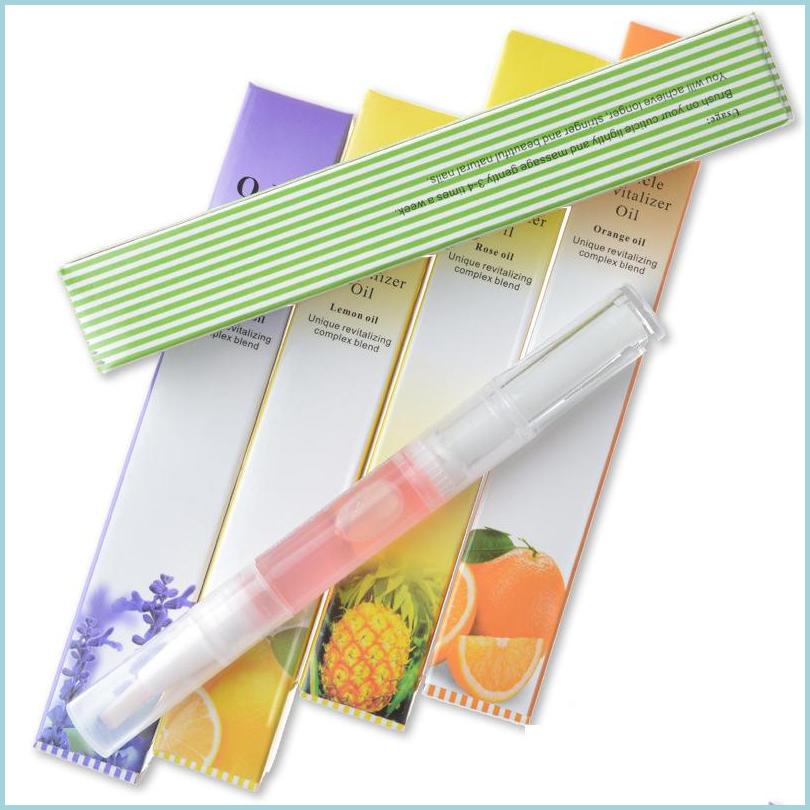 

Nail Treatments Nail Cuticle Oil Pen 15 Smells Nutrition Revitalizer Oils Softener Pens Repair Nails Skin Protector Treatment Drop D Dhfpd