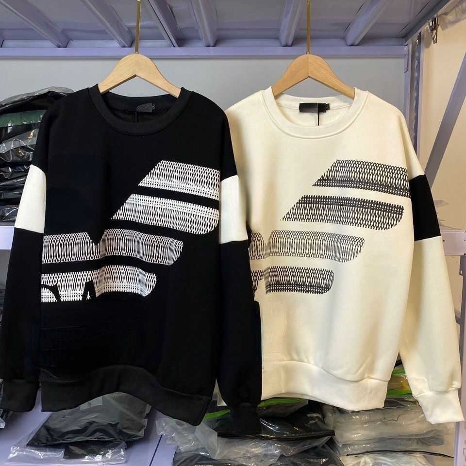 

Designer hoodie mens sweater long sleeved tshirt men women casual pullover loose sweatshirt fashion round neck sweaters 4xl, White