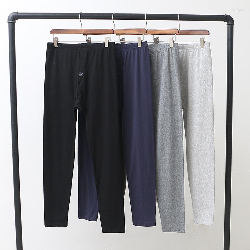 

Men's Sleepwear Fdfklak  XL XXL 3XL Large Size Pyjamas Pants Men Spring Autumn Sleep Bottoms Home Wear Mens Loose Modal Lounge, Black