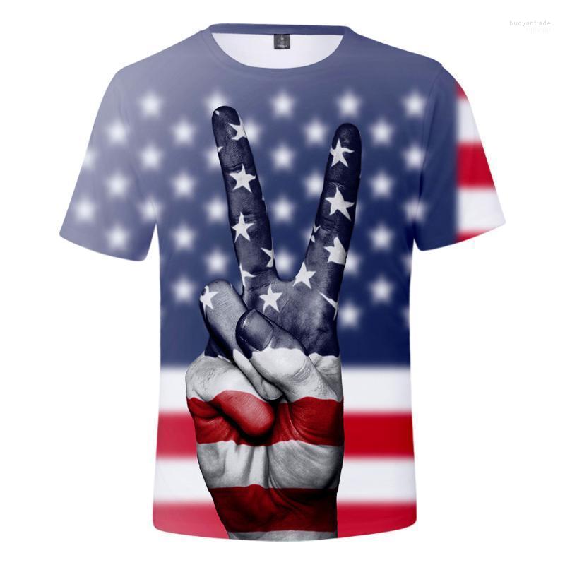 

Men's T Shirts Men's T-Shirts 2022 Effect Men National Flag T-Shirt For Independence Day Kids Women Casual USA 3D Short Sleeve