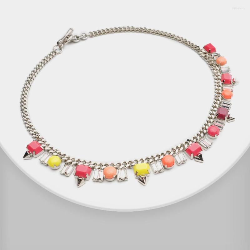 

Choker N37 Bohemian Ethnic Necklace Jewelry For Women Accessories Chian Fahion Drop