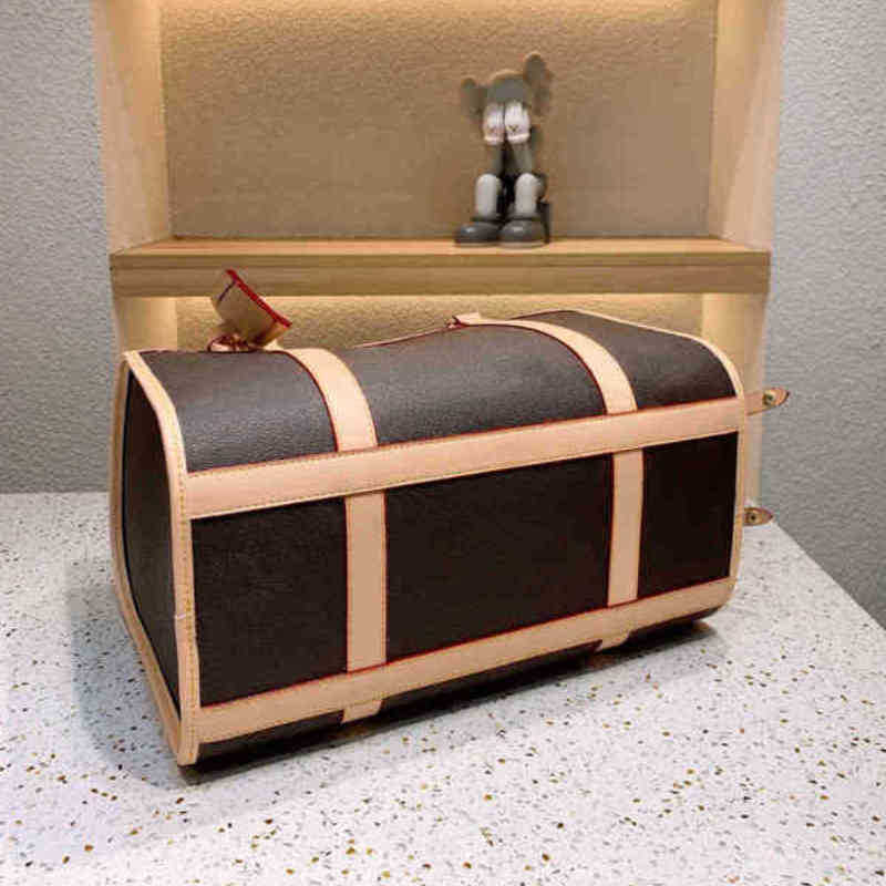 

Designer Pet Tote Bags Women Handbag Classic Shoulder Leather Crossbody Messenger High Capacity Lady duffle bags 211110, Black