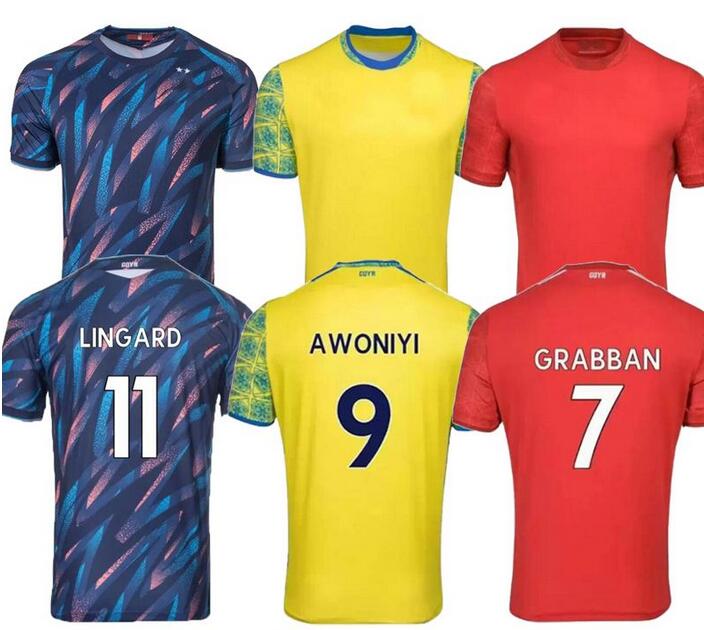 

22 23 Nottingham Soccer Jerseys LINGARD Forest Johnson SURRIDGE GRABBAN Awoniyi McKENNA MIGHTEN KROVINOVIC Zinckernagel DAVIS Football Shirt