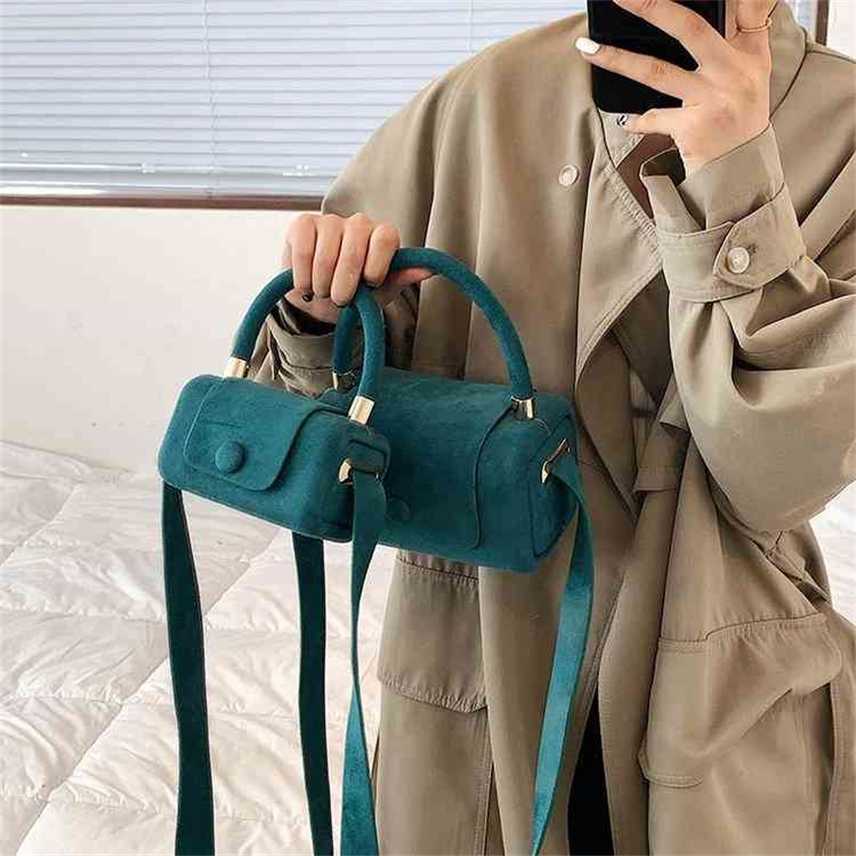 

Bags Quick Shake popular pottery bag women's new matte handbag simple texture sling single shoulder Crossbody Bag Purses, Medium khaki