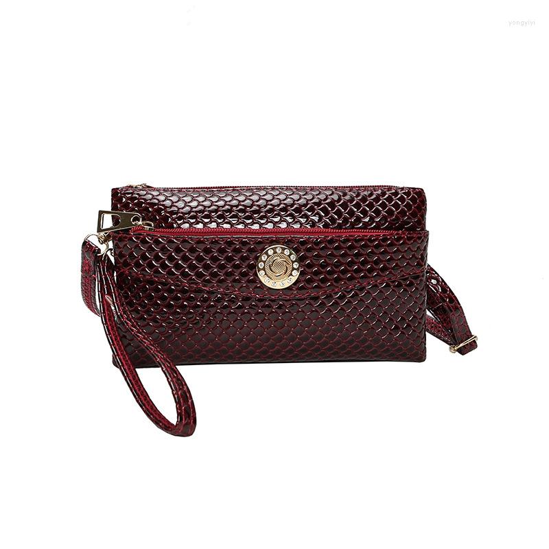 

Duffel Bags R009 Women's Fashion Handbag Slung Shoulder Wallet Leather Crossbody Luxury Designer Ladies Handbags And Purses, Purple