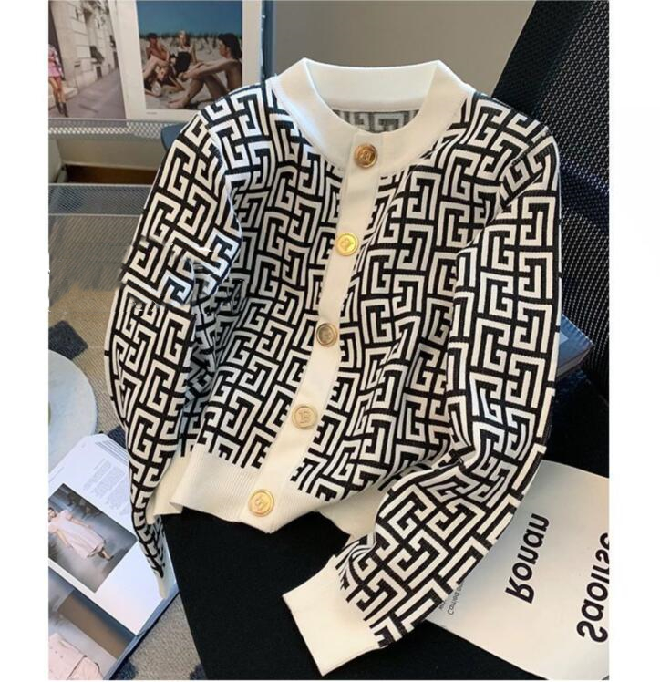 

22BB New Women's Sweaters Luxury brand Casual Women designer Sweater, Black