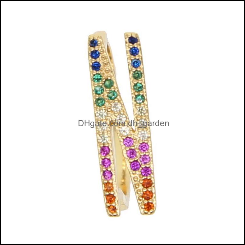 

Cluster Rings Cluster Rings Open Adjusted Initial Letter Design Women Fashion Jewelry Colorf Cz Paved Alphabet Ring Gold Rainbowclus Dh7Iz