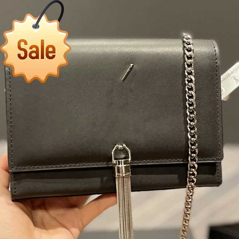 

Luxury Designer Handbag Shoulder bags Fringe Chain Kate and Fringe High Texture Leather Fashion Shoulders bag Factory Low Price Direct Sales, Sky
