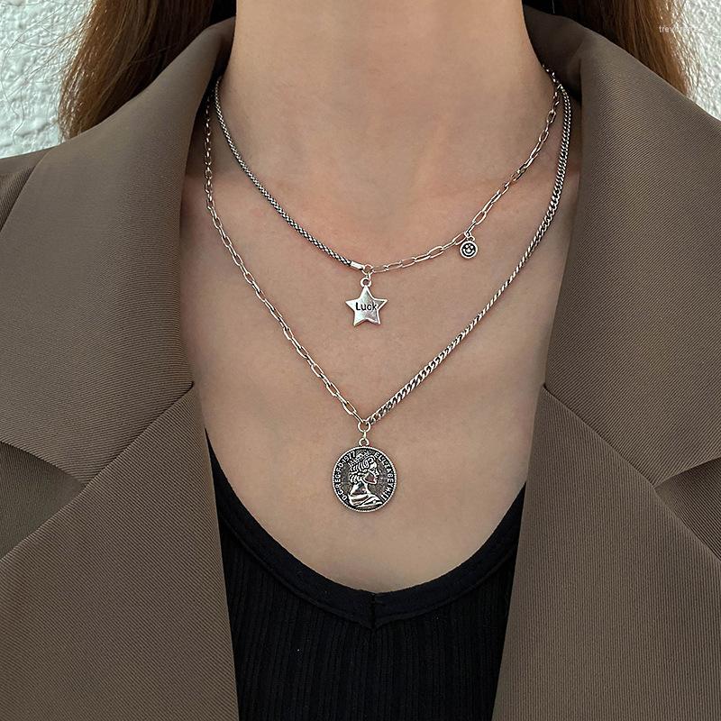 

Chains Arrival Retro Ethnic Figure Statue Pandant Necklace For Women Ins 2022 Trend Fashion Jewelry Party Birthday Gift