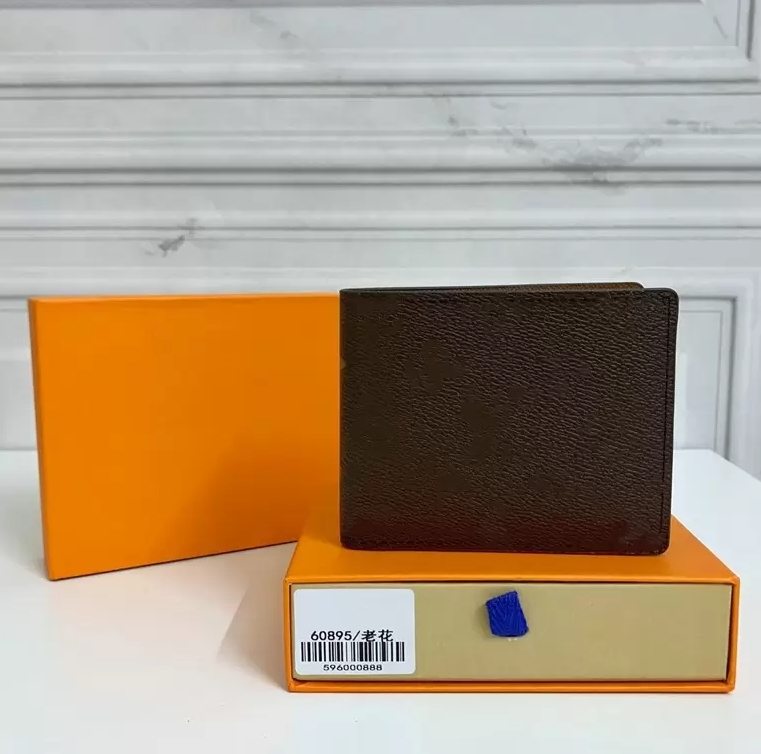 

2022Top luxurys designers wallets cardholder France Paris plaid style mens women high-end wallet With box luxury bag