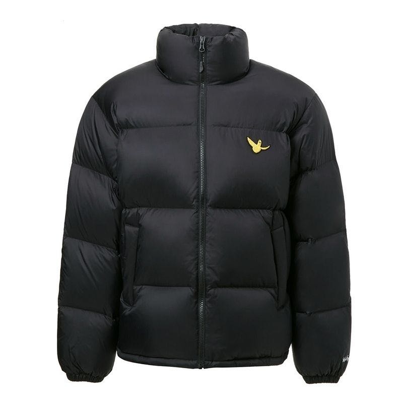 

2022 winter new short down jacket South Korea small flying man couple loose thickened bread clothes men and women jacket tide, Black