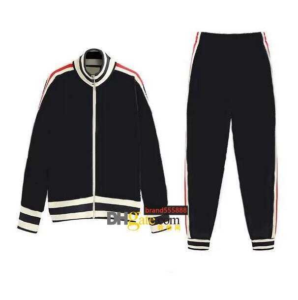 

Factory direct shipment Mens Womens Tracksuits Sweatshirts Suits Men Track Sweat Suit Coats Man Designer Hoodies Pants Letters Print SportswearHigh Quality, Black1