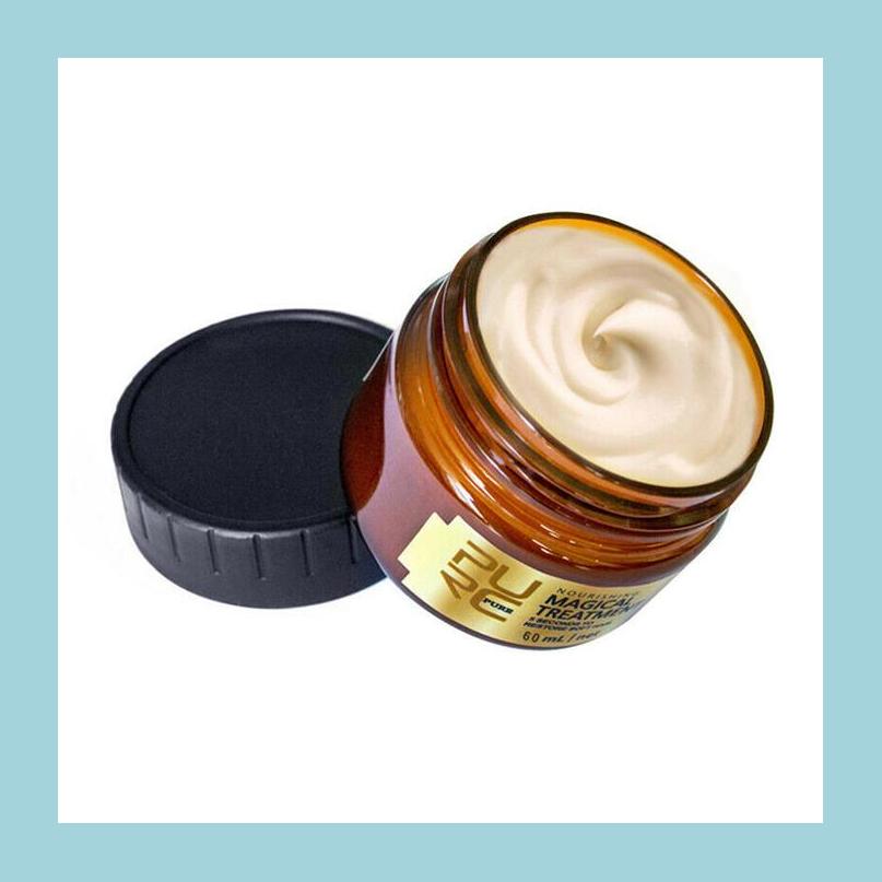 

Shampoo Conditioner Purc 60Ml Magical Treatment Hair Mask 5 Seconds Repairs Damage Restore Soft For All Hairs Types 30Pcs Drop Deliv Dhcio