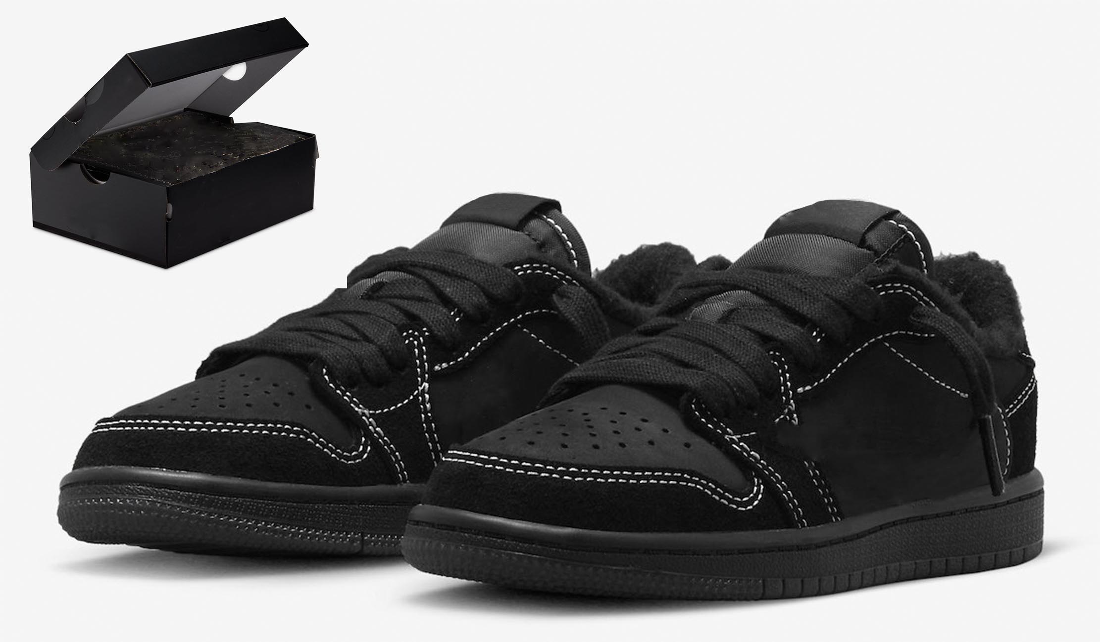 

Travis Scotts 1 Retro Low OG SP Shoes Black PhantomOlive 1s High Fragment Cactus Jack Reverse Mocha Dark MAX Baroque Brown Men Women Outdoor Sneakers With Original box