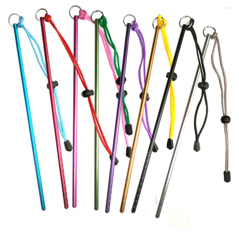 

Pool Scuba Diving Aluminium Alloy Stick Pointer With Measurement Lanyard Dive Lobster Underwater Shaker Noise Maker