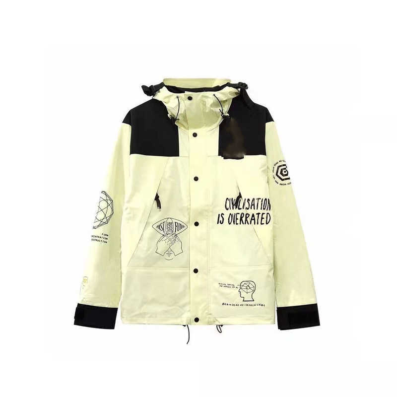 

Men's Jackets Fashion Mens Jackets Windbreaker Letter Printing Patchwork Sunscreen Thin Coat Hip Hop Cool Streetwear Men Women Love jacket size M-2XL U8HV, #1