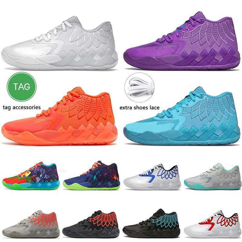 

2023 AAA - Quality Lamelos Ball MB.01 Men's Luxury Basketball Shoes Large Size 12US From Here Red Explosion Running Shoes, A1 rick and morty 40-46