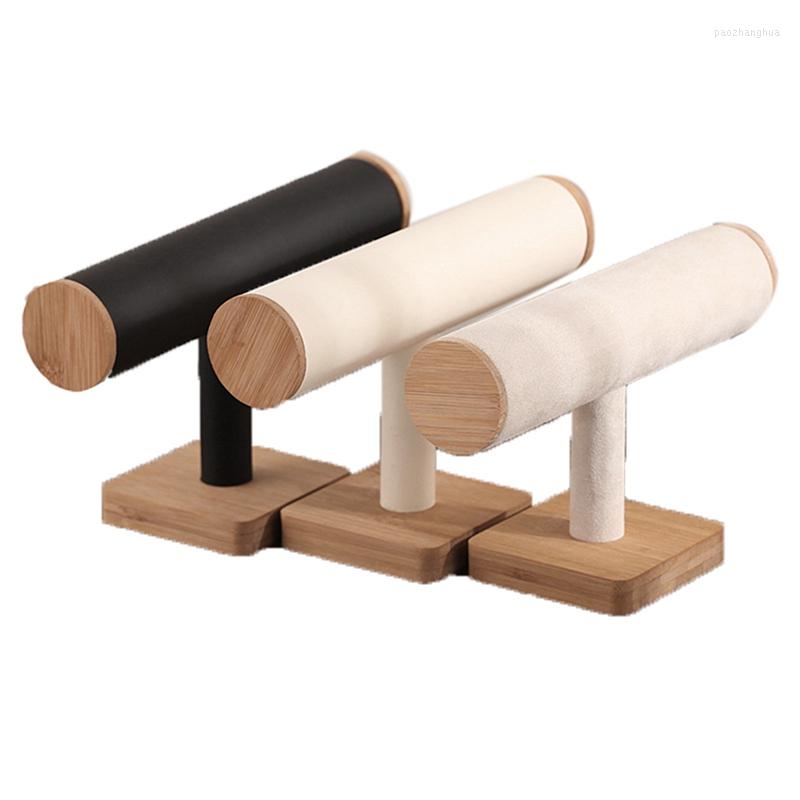 

Jewelry Pouches Bracelet Show Stand Holder Showcase Necklace Display Storage Watch Bangle Rack