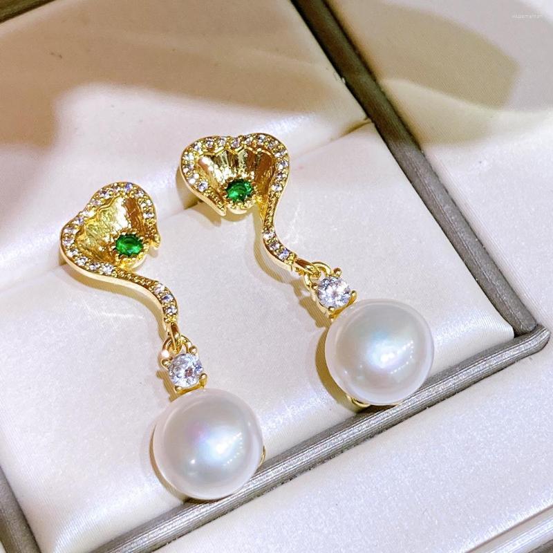 

Dangle Earrings Luck Cloud Design Fashion Pearl Natural Freshwater Jewelry Gifts