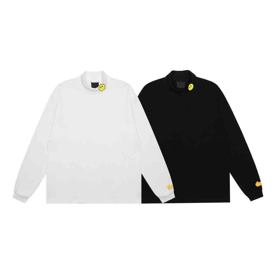 

Men' Tracksuits Tees & Polos Round neck embroidered and printed polar style summer wear with street pure cotton a147