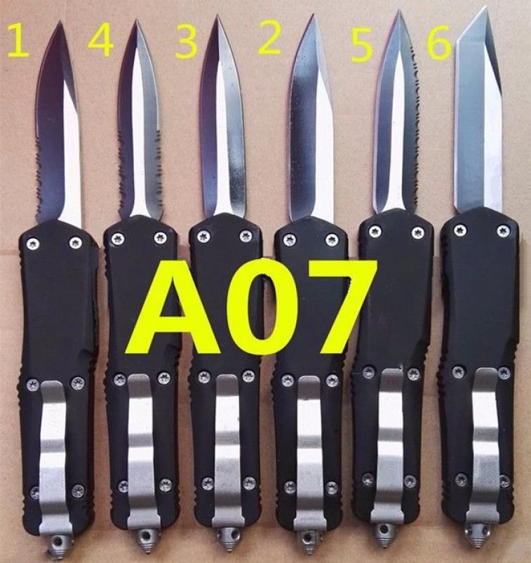 

Mict A07 9inch double action self defense folding edc automatic auto pocket knife Survival Hunting tactical knives xmas gift1796407