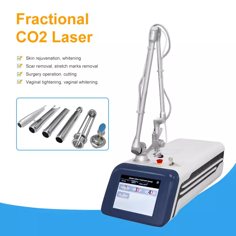 

CO2 Fractional Laser Machine Portable CE Medical Skin Tightening For Acne Scars Removal Vaginal Rejuvenation Stretch Mark Remove Ance Treatment 10600 nm Laser